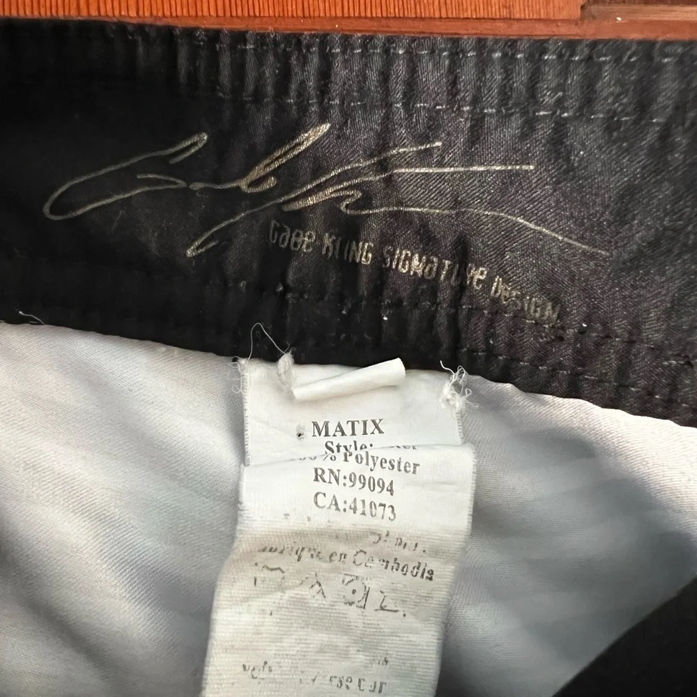 Matix Gabe Kling Signature Boardshorts Stripe Surf Skate Swim Trunks Men’s Large